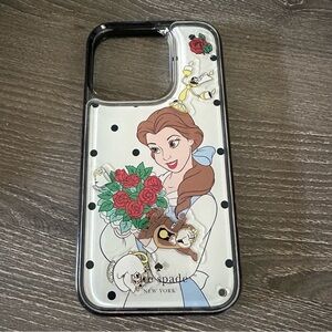 Disney X Kate Spade New York Beauty And The Beast iPhone 14 Pro Case